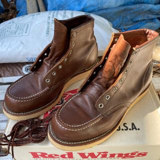 レッドウィング(REDWING)のレア商品　RW-8855　[日本別注・オイルドブラウンセッター](ブーツ)