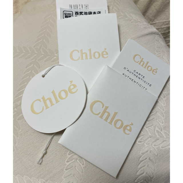 Chloe(クロエ)のクーポンで6650円引き Chloe woodyスモールトート 新品未使用 レディースのバッグ(トートバッグ)の商品写真