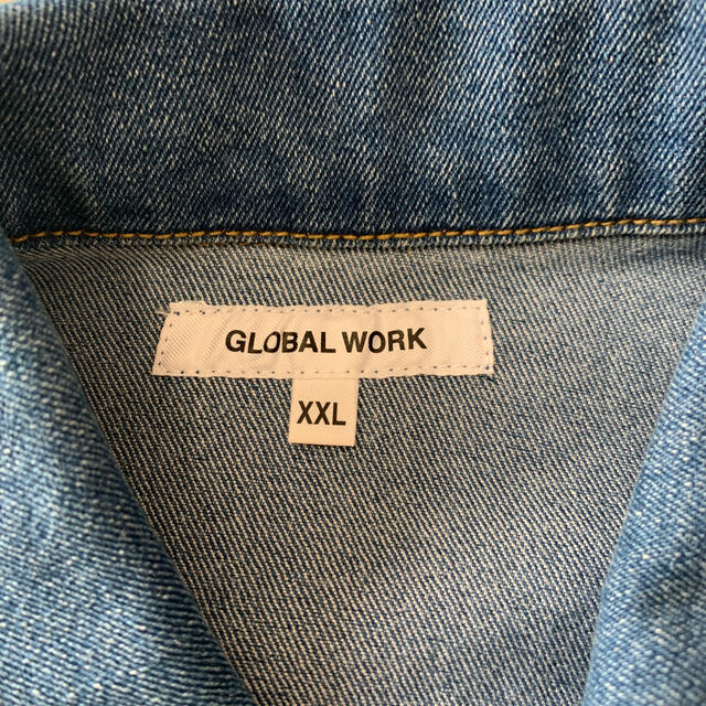 GLOBAL WORK(グローバルワーク)のGLOBAL WORK デニムジャケット　XXL キッズ/ベビー/マタニティのキッズ服女の子用(90cm~)(ジャケット/上着)の商品写真