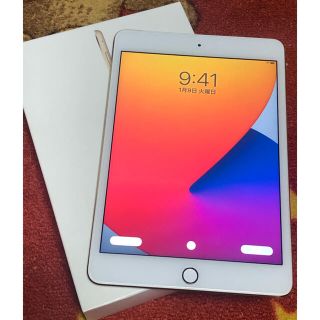 アップル(Apple)の本日限定価格！ipad mini4 セルラーモデル128G 美品中古(タブレット)