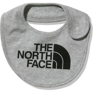 ザノースフェイス(THE NORTH FACE)の限定値下げ【新品タグ付】ノースフェイス　ベビービブ　スタイ　ミックスグレー(ベビースタイ/よだれかけ)