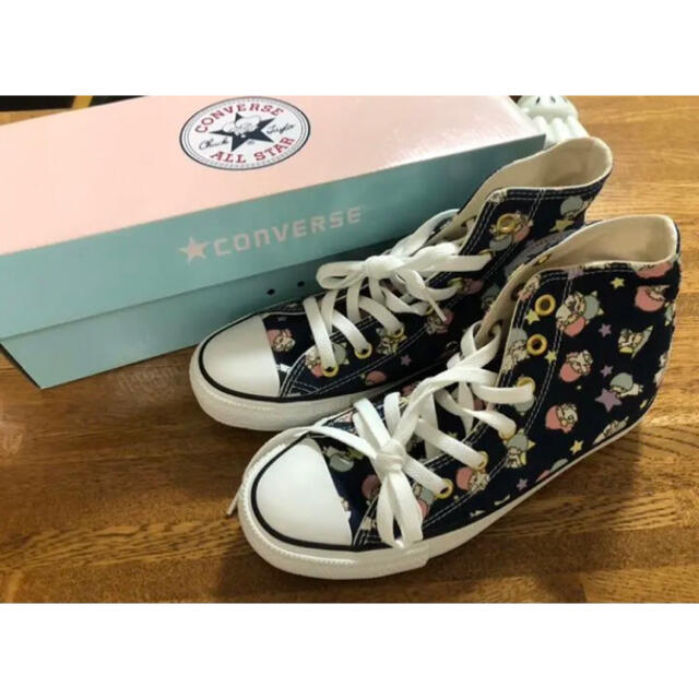 CONVERSE(コンバース)のMKmommy様　コンバース　ハイカット　キキララ　24cm  レディースの靴/シューズ(スニーカー)の商品写真