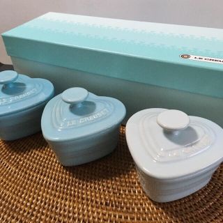 ルクルーゼ(LE CREUSET)のル・クルーゼ プチラムカンダムール(3つセット)(食器)