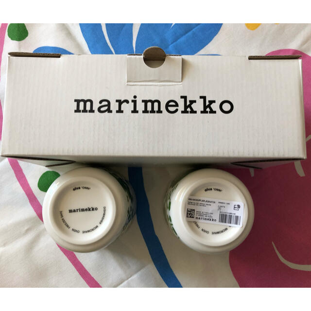 marimekko(マリメッコ)の新品 未使用 マリメッコ marimekko  ラテマグ オンニ onni マグ インテリア/住まい/日用品のキッチン/食器(グラス/カップ)の商品写真