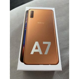 ギャラクシー(Galaxy)のGalaxy A7 ゴールド 64GB SIMフリー(スマートフォン本体)