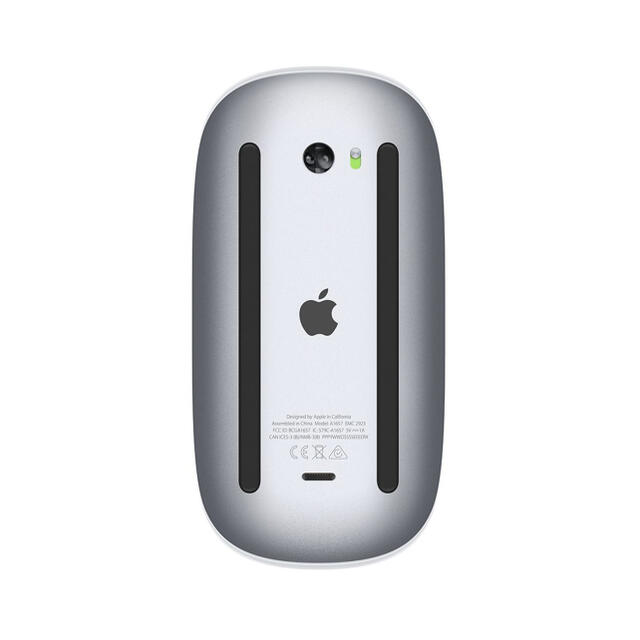 Mac (Apple)(マック)のMAC マウス MagicMouse2 シルバー 純正品 スマホ/家電/カメラのPC/タブレット(PC周辺機器)の商品写真