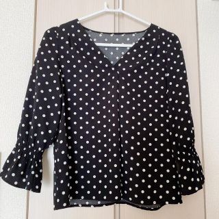 プロポーションボディドレッシング(PROPORTION BODY DRESSING)のドットブラウス　プロポーションボディドレッシング(シャツ/ブラウス(長袖/七分))