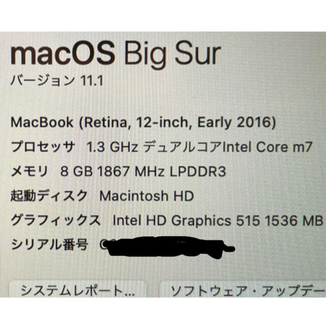MacBook Core m7 8GB 256GB gold ゴールド air 3