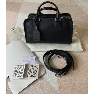 ロエベ(LOEWE)のロエベ　アマソナ 28 ブラック　◎未使用(ハンドバッグ)