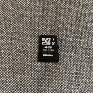 東芝 microSDHCカード 4GB(PC周辺機器)