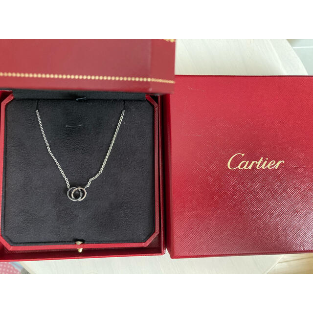 Cartier - hanamoge♡カルティエ ラブネックレスWG