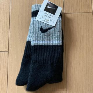 ナイキ(NIKE)のナイキ  2足セットスポーツソックス　白/黒　25-27cm(ソックス)