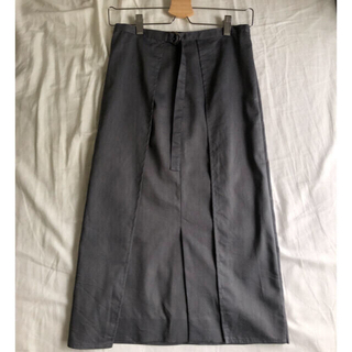 シンゾーン(Shinzone)のmhairi マイリラップスカート　定価18,000円(ひざ丈スカート)