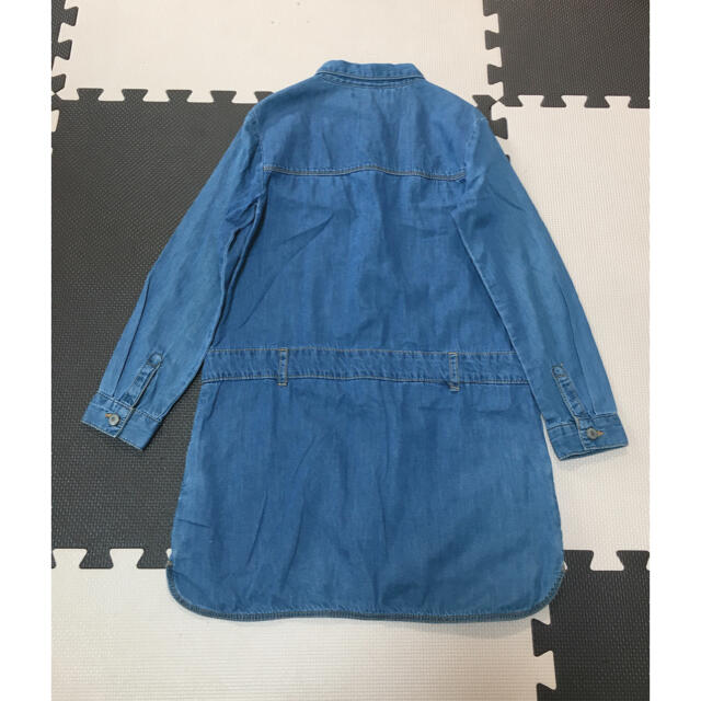 ZARA(ザラ)のZARA デニムワンピース キッズ/ベビー/マタニティのキッズ服女の子用(90cm~)(ワンピース)の商品写真