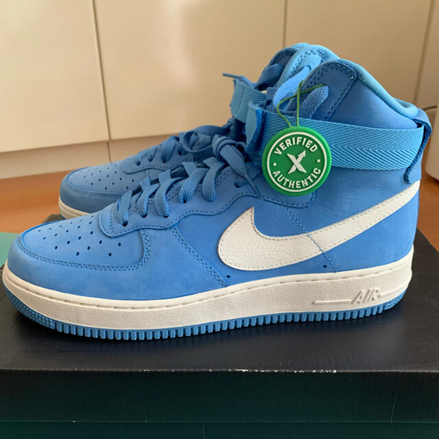 NIKE(ナイキ)のForce1 hi retro qs University Blue 28cm メンズの靴/シューズ(スニーカー)の商品写真