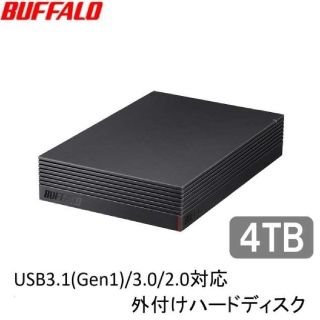 バッファロー(Buffalo)の激安　新品未使用　HD-LD4.0U3-BKA バッファロー(PC周辺機器)