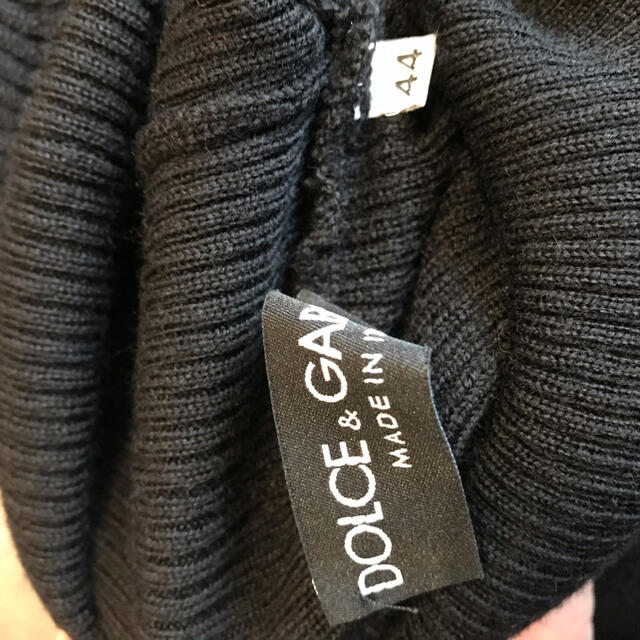 DOLCE&GABBANA(ドルチェアンドガッバーナ)のベル様専用　DOLCE&GABBANA✨黒タートルニット メンズのトップス(ニット/セーター)の商品写真