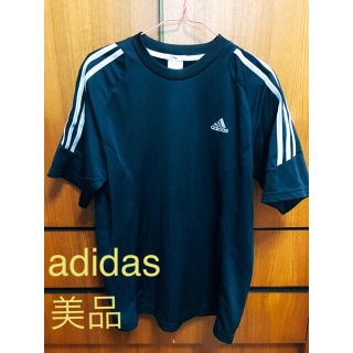 アディダス(adidas)の【美品】アディダス　半袖　Lサイズ(Tシャツ/カットソー(半袖/袖なし))