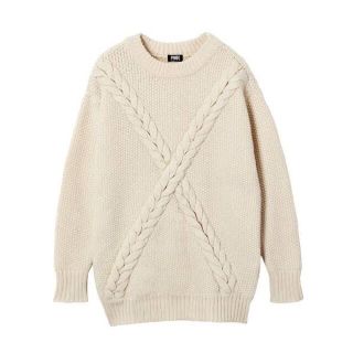 パメオポーズ(PAMEO POSE)のPAMEO POSE X BRAID SWEATER ニット(ニット/セーター)