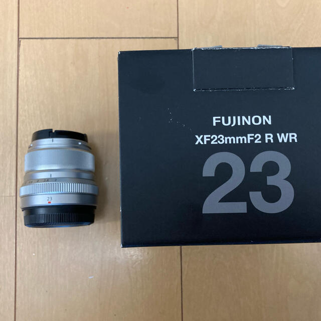 FUJIFILM XF23mm F2 R WR S シルバー レンズ(単焦点)