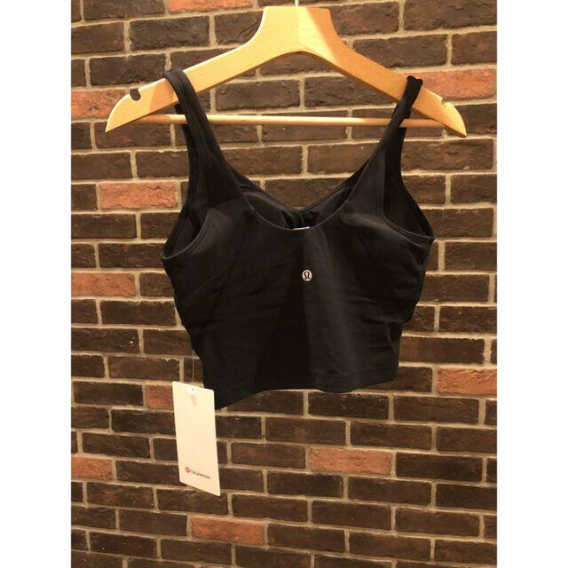 lululemon(ルルレモン)のlululemon ルルレモンAlign Tank Black Size 4 スポーツ/アウトドアのトレーニング/エクササイズ(ヨガ)の商品写真