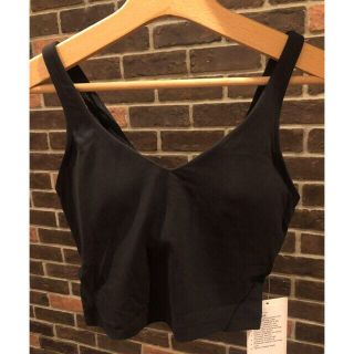 ルルレモン(lululemon)のlululemon ルルレモンAlign Tank Black Size 4(ヨガ)