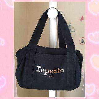 レペット(repetto)のreppeto レペット ღ トートバッグ　ღ ブラック(トートバッグ)