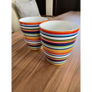 イッタラ(iittala)のイッタラ iittala オリゴ マグ250ml オレンジ ペア 定価6600円(グラス/カップ)