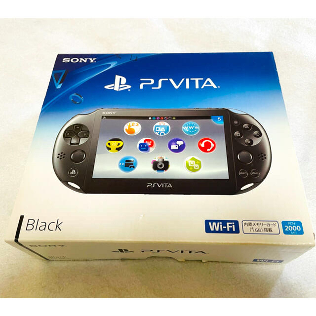 ☆本体未使用☆ PSVita PCH-2000 ZA11 ブラック 限定1台 【サイズ交換 ...