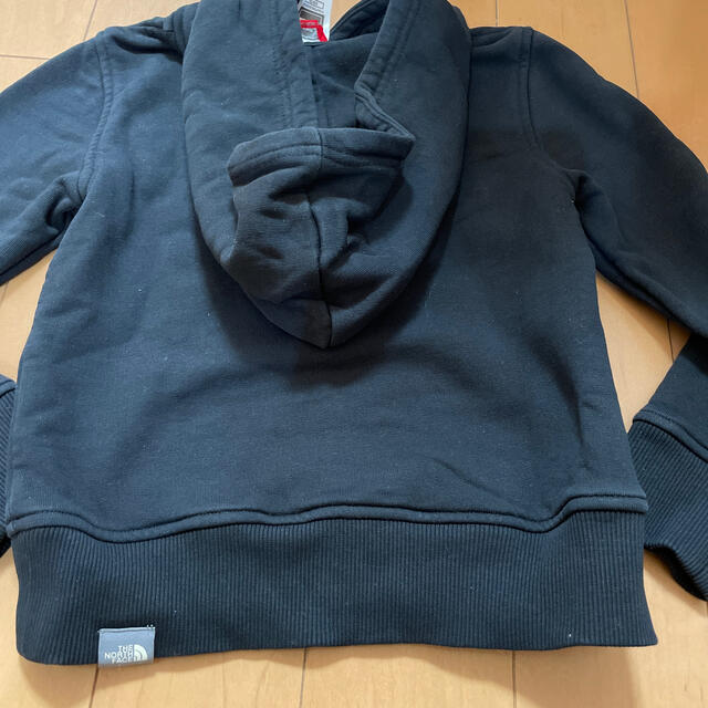 THE NORTH FACE(ザノースフェイス)のザノースフェース　キッズ　xsサイズ　美品　ブラック キッズ/ベビー/マタニティのキッズ服男の子用(90cm~)(ジャケット/上着)の商品写真