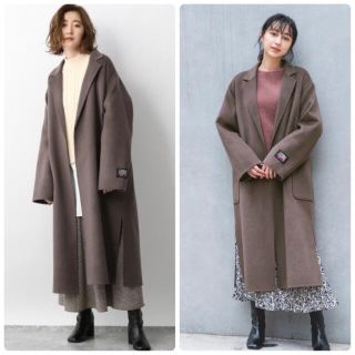 アパートバイローリーズ(apart by lowrys)の♡新品タグ付き♡casheepガウンコート♡(ガウンコート)