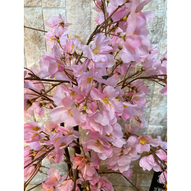 光触媒　人工観葉植物　ウォールグリーン　造花　インテリア　桜の木80
