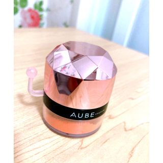 オーブクチュール(AUBE couture)のAUBE ぽんぽんチーク　#433 オレンジ(チーク)