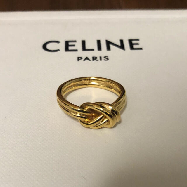 セリーヌ　CELINE ノットダブルリング