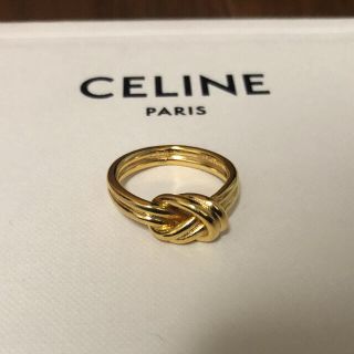 CELINE ダブルノットリング 指輪