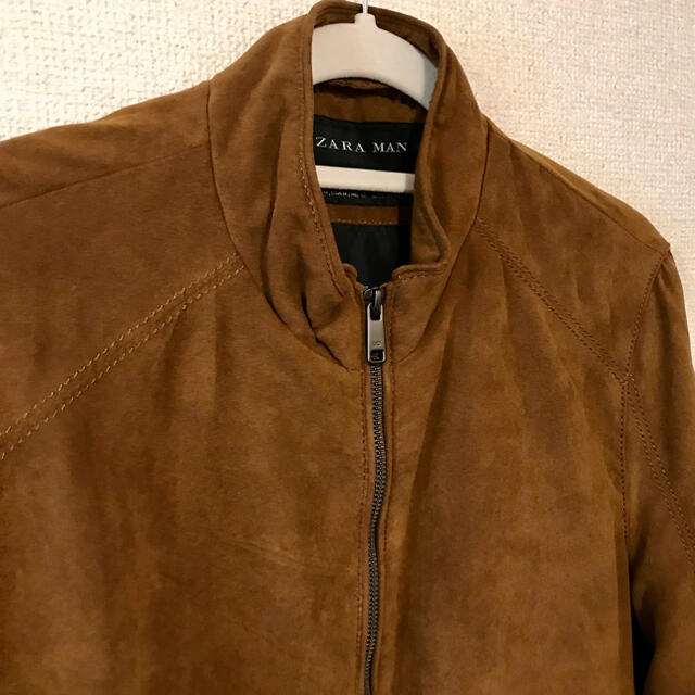 ZARA(ザラ)のZARA✨スウェードブルゾン メンズのジャケット/アウター(ブルゾン)の商品写真