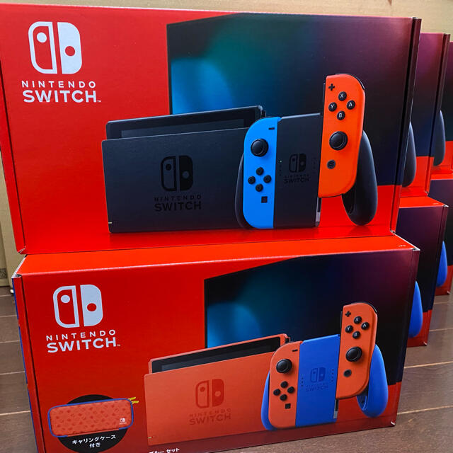 Switch ネオン×4 マリオブルー×3 計7 - ゲームソフト/ゲーム機本体 Switch ネオン×4 マリオブルー×3 計7 - ゲームソフト/ゲーム機本体