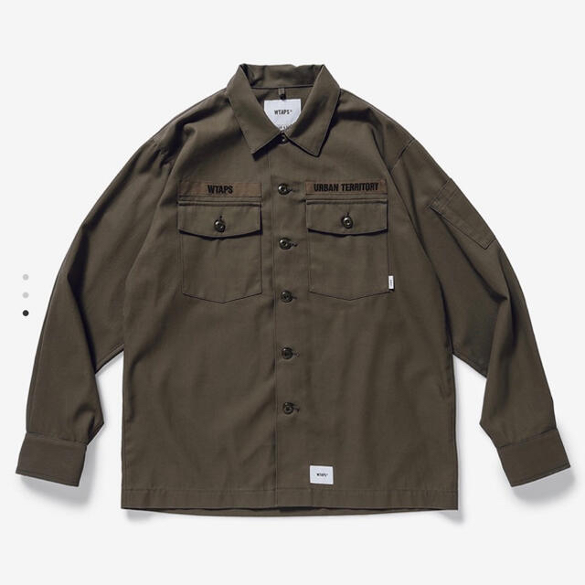 BUDS / LS / COTTON. TWILL OLIVE DRAB M