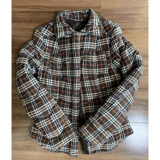 バーバリーブルーレーベル(BURBERRY BLUE LABEL)のBurberry BLUE LABEL リバーシブル　ダウンジャケット(ダウンジャケット)