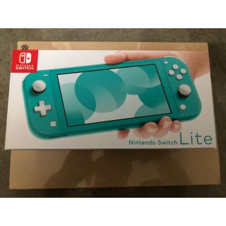 ニンテンドースイッチ(Nintendo Switch)の【新品・未開封】Switch Lite 任天堂  ターコイズ(携帯用ゲーム機本体)