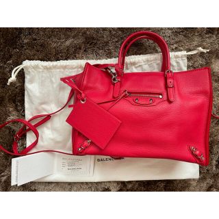 バレンシアガ(Balenciaga)のハル様専用★美品★BALENCIAGA ペーパージップアラウンドバッグ(ハンドバッグ)