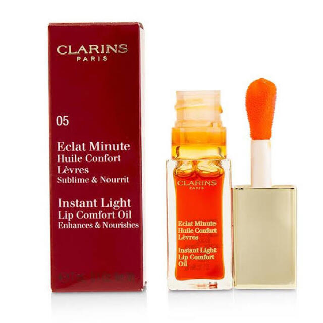 CLARINS(クラランス)の【まとめ買い割引き】クラランス リップオイル 05 タンジェリン コスメ/美容のベースメイク/化粧品(リップグロス)の商品写真