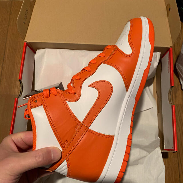 Nike dunk HI orange blaze 27 US9