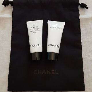 シャネル(CHANEL)のシャネルCCクリーム&ブルーセラム　未使用品(サンプル/トライアルキット)