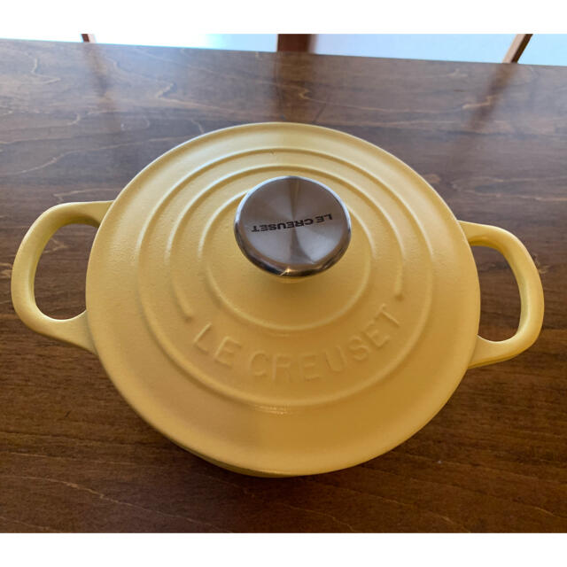 キッチン/食器ル・クルーゼ  ココットロンド　14cm     ミモザ　 LE CREUSET