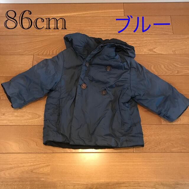 PETIT BATEAU(プチバトー)のプチバトー　リバーシブルナイロンコート　86cm キッズ/ベビー/マタニティのキッズ服男の子用(90cm~)(コート)の商品写真