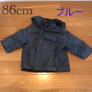 プチバトー(PETIT BATEAU)のプチバトー　リバーシブルナイロンコート　86cm(コート)