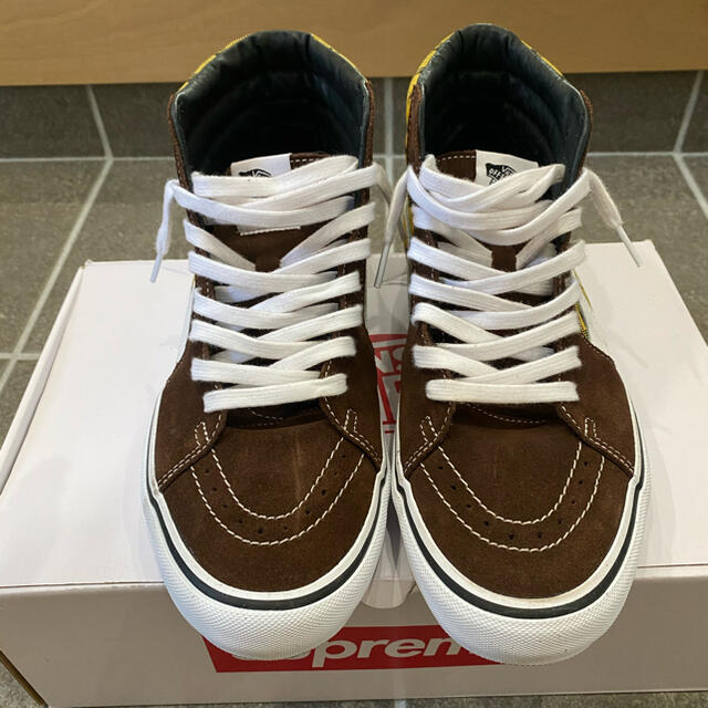 Vans Sk8-Hi Supreme Diamond Plate Brown