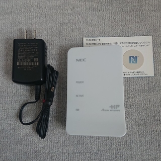 エヌイーシー(NEC)のNEC Wi-fi 無線LANルーター Aterm WF300HP2(PC周辺機器)