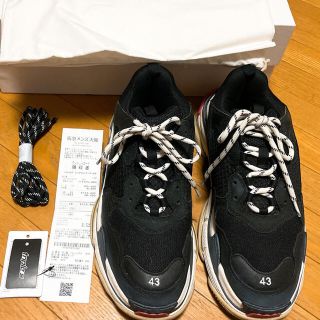 バレンシアガ(Balenciaga)のBALENCIAGA Triple S サイズ43 正規品 美中古品(スニーカー)